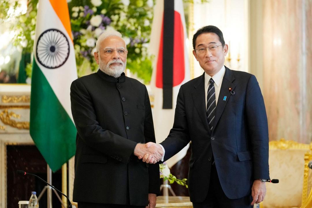 PM Modi meets Japanese counterpart Fumio Kishida